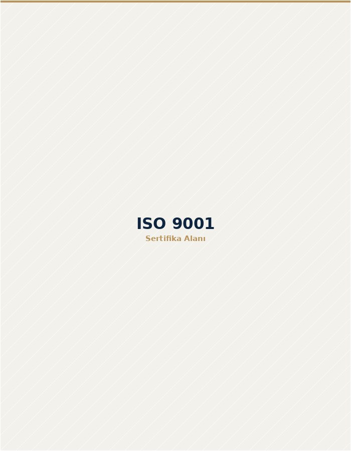 ISO 9001 sertifikası